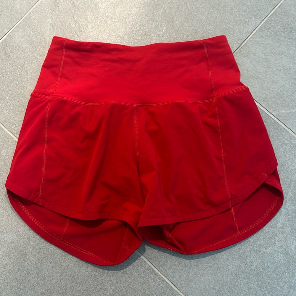 Lululemon Speed Up High-Rise Lined Short 2.5" Size 0